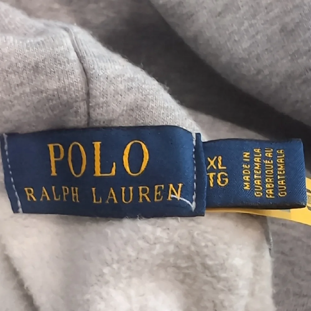 Polo by Ralph Lauren Logo Hoodie Gray Colorful 